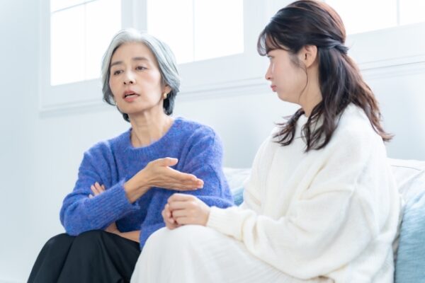 ケンカする親子